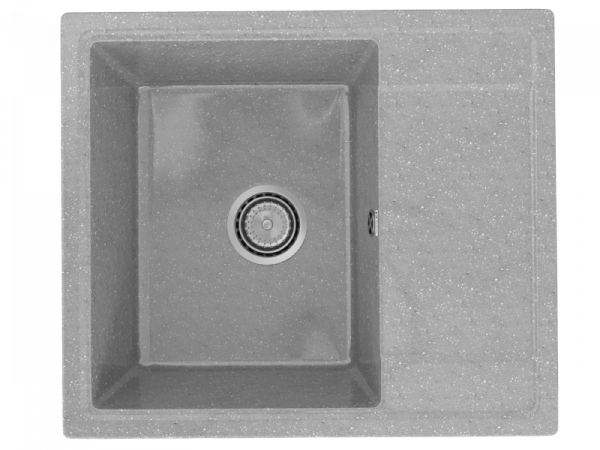 Мойка иск. камень Practik PR 575 (003) светло-серый, глянец