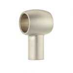 Держатель рейлинга "Традиция" Мат.Никель (Круглый)