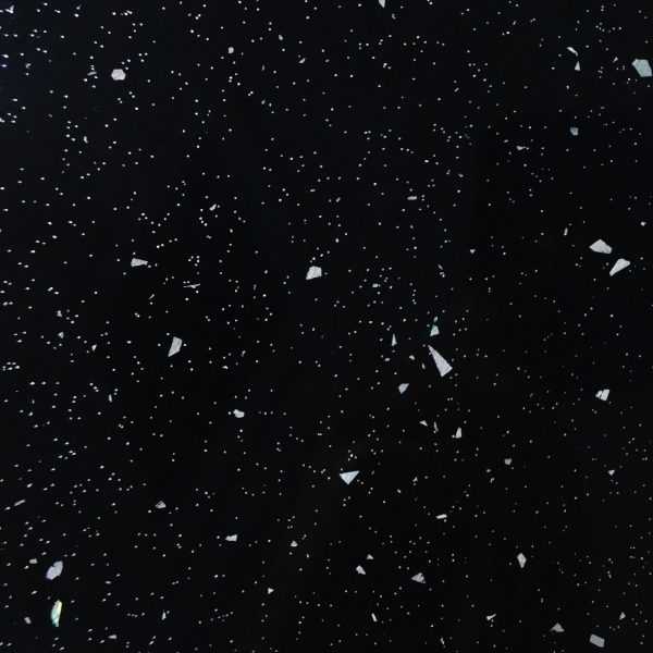 Столешница 38мм Цвет:Ледянная искра черная Глянец 56