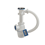 Сифон 1 1/2 х 40, с переливом А-4004