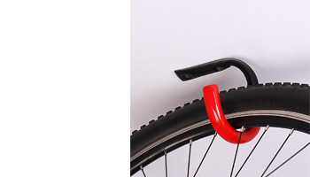 Крючок для велосипеда обрезиненный LG012G