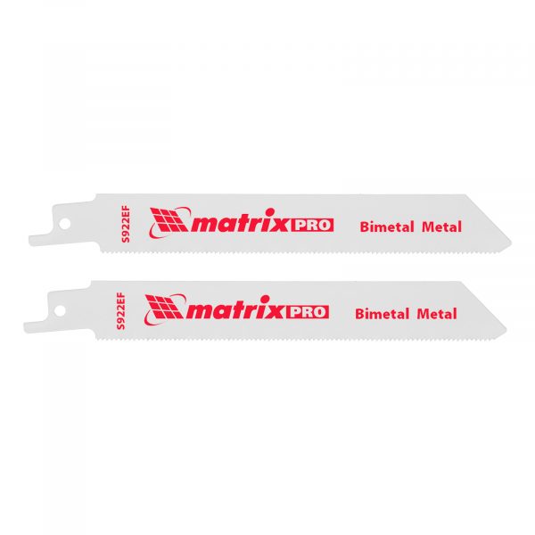 Полотна по металлу для сабельной пилы S922EF 125/1.4 мм, Bimetal, 2 шт, Pro Matrix