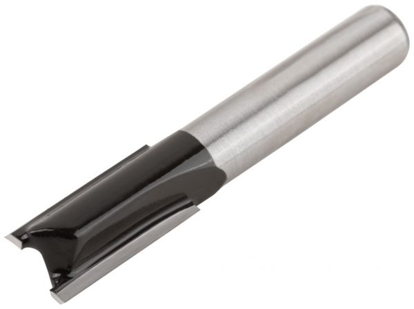 Фреза пазовая прямая с двойным лезвием, dxhxl = 10х20х58 мм