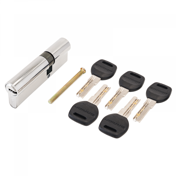 АЛЛЮР HD F 70-5К BP (35x35) латунь перф.кл БЛИСТЕР Цилиндровый механизм