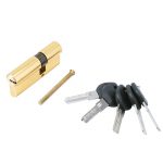 АЛЛЮР HD F 80-5К CP (35x45) хром перф.кл Цилиндровый механизм