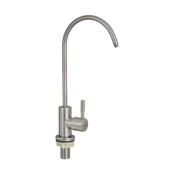 Кран на одну воду для фильтра, из нержавеющей стали марки 304