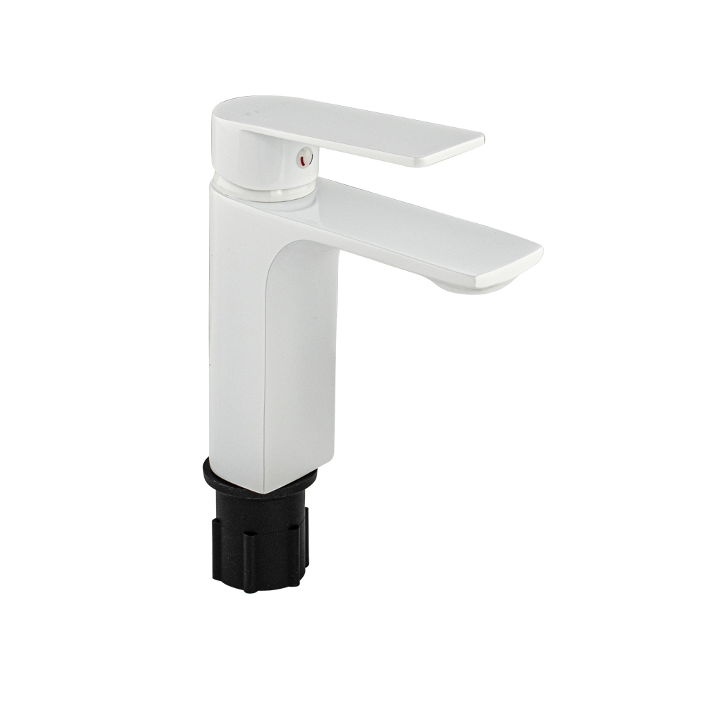 Смеситель FABIA для раковины БЕЛЫЙ. 9840