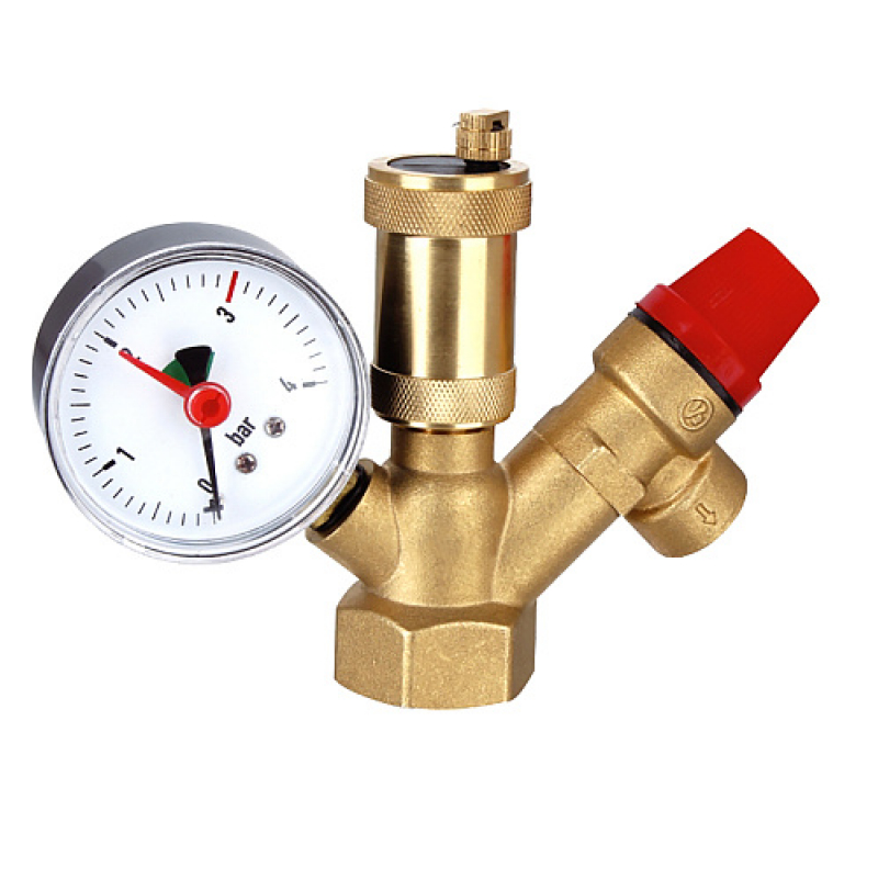 Группа безопасности STI 3 бар (до 50 квт) 1"